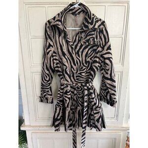 Samuel Dong size large animal print jacket